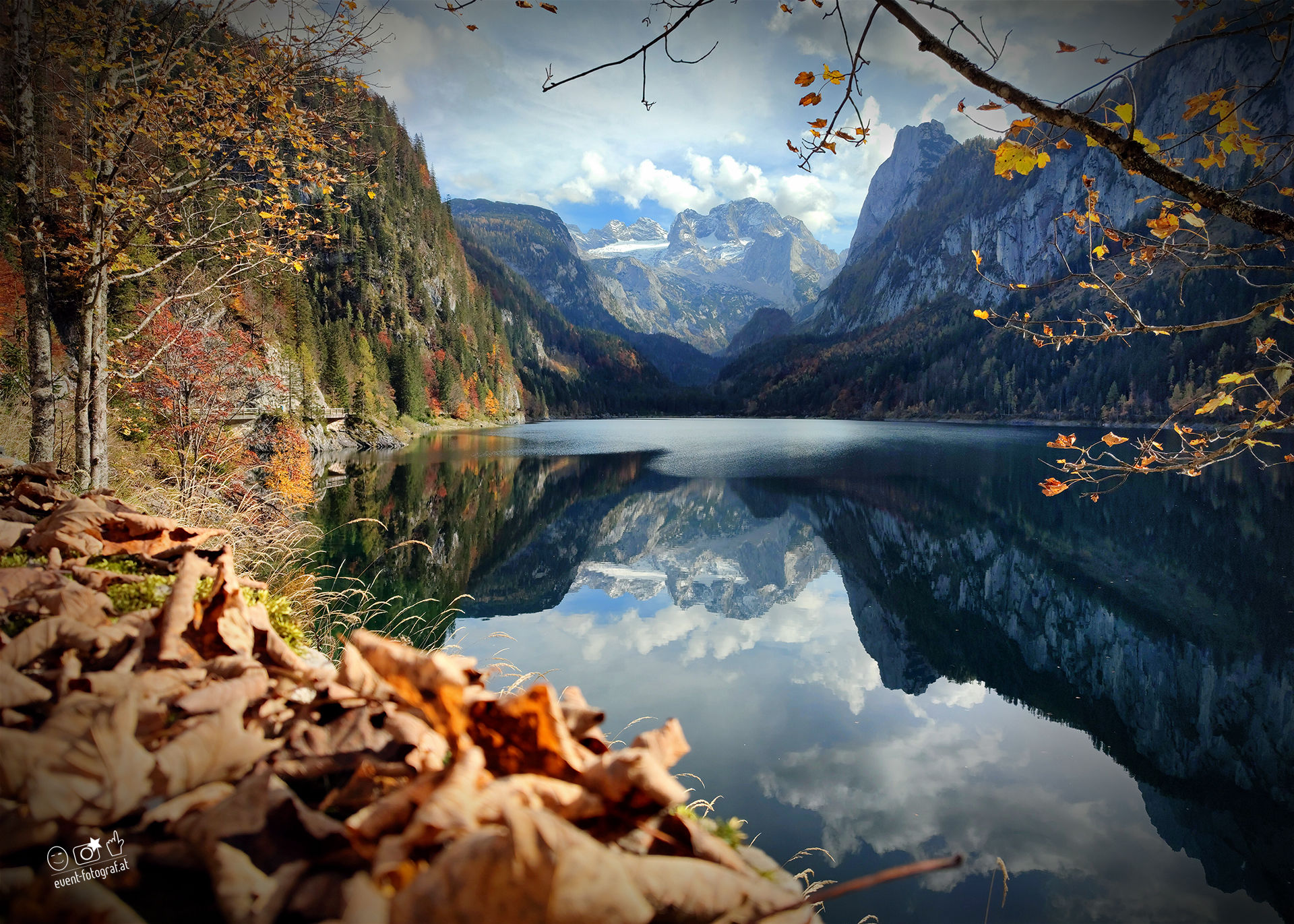 Das Salzkammergut - Gosausee im Herbst